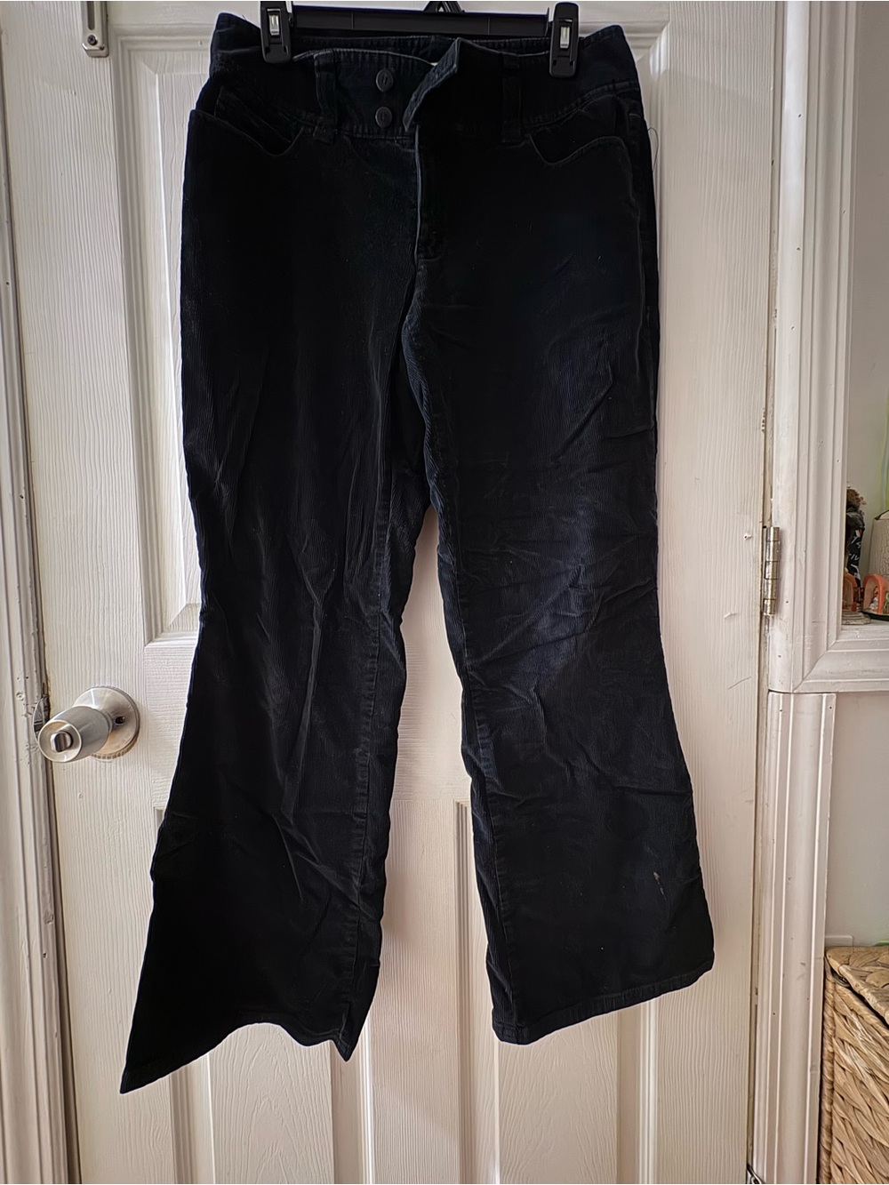 Dockers Black Wide Leg Pants Size 6s